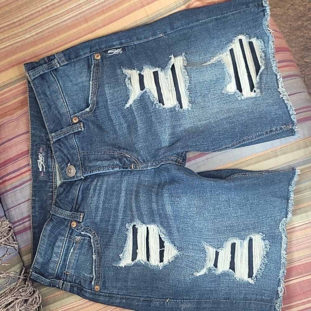 Silver Jeans Sam Bermuda shorts